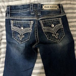 Rock Revival Marie Easy Boot Jeans Size 26